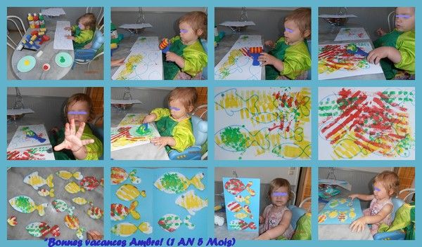 "Les petits poissons dans l'eau.....!"